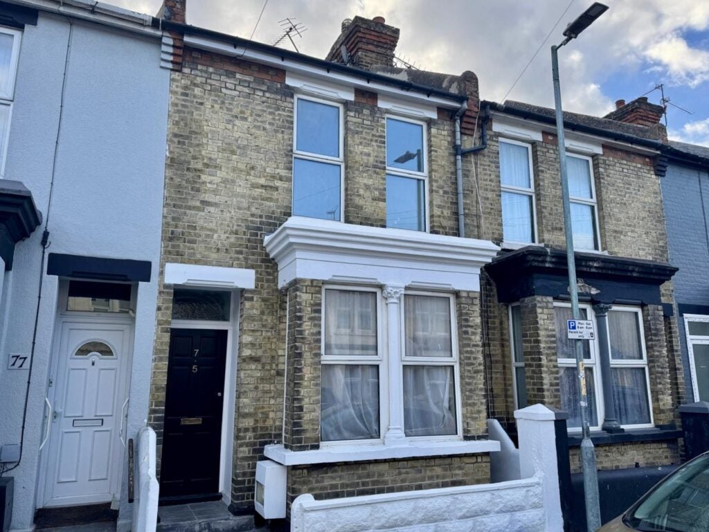 House Priestfield Road in Gillingham