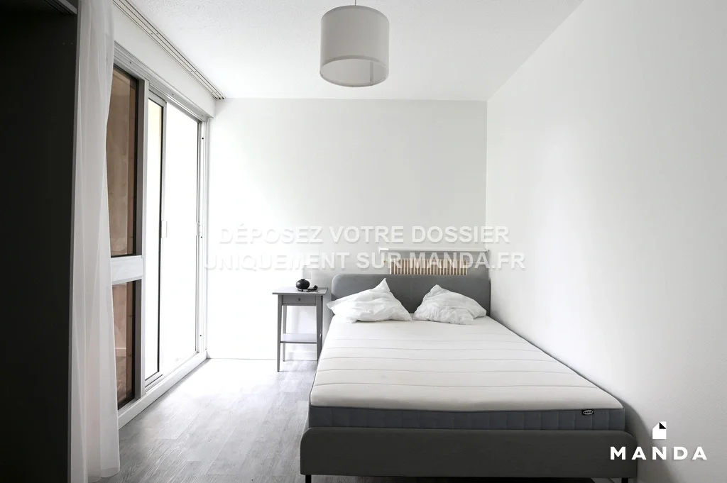 Chambre Place Jules Verne à Saint-Denis
