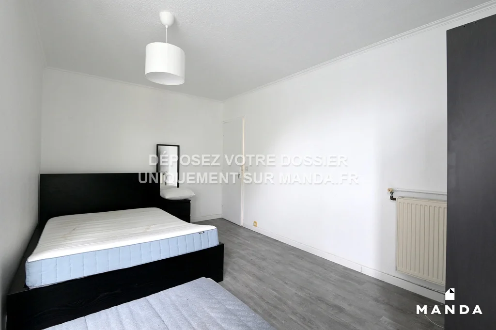 Chambre Place Jules Verne à Saint-Denis