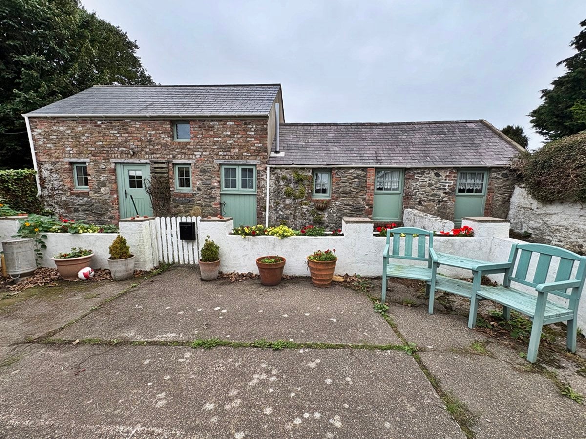House Station Road in Ballaugh