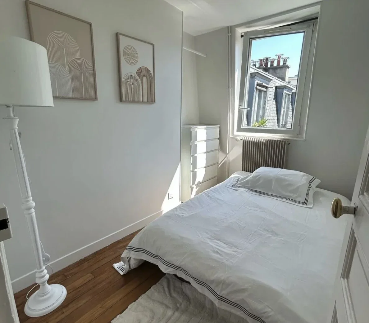 Chambre Boulevard de Charonne à Paris
