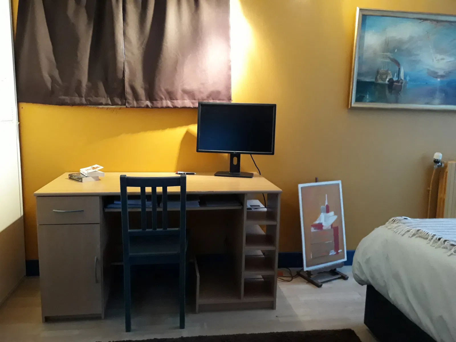 Chambre Rue Botzaris à Paris