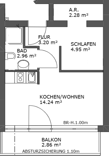 Wohnung Rheinlanddamm in Dortmund