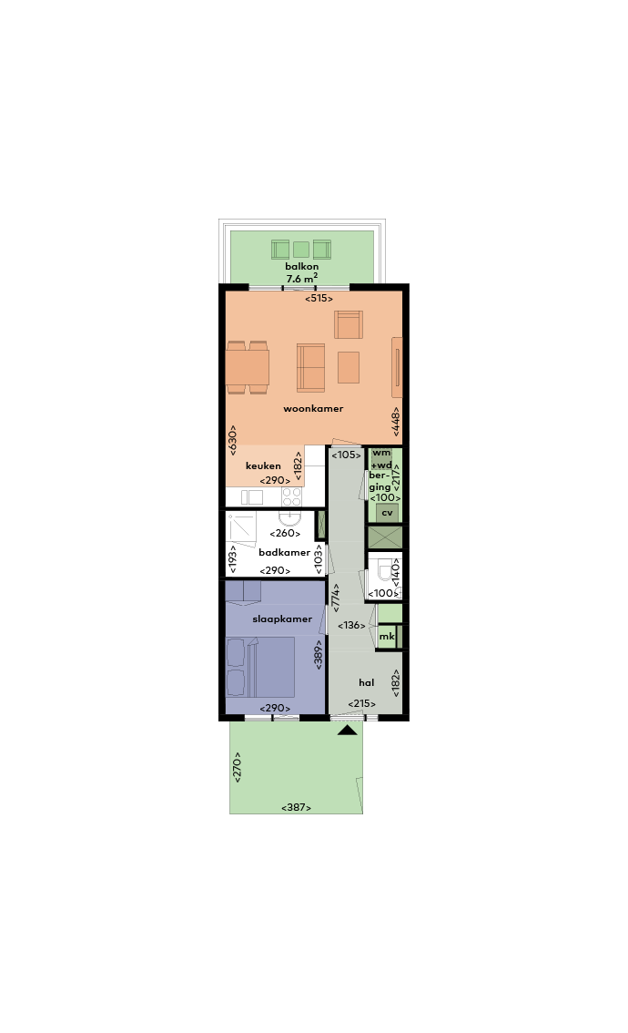 Appartement Brusselplein 145 in Utrecht