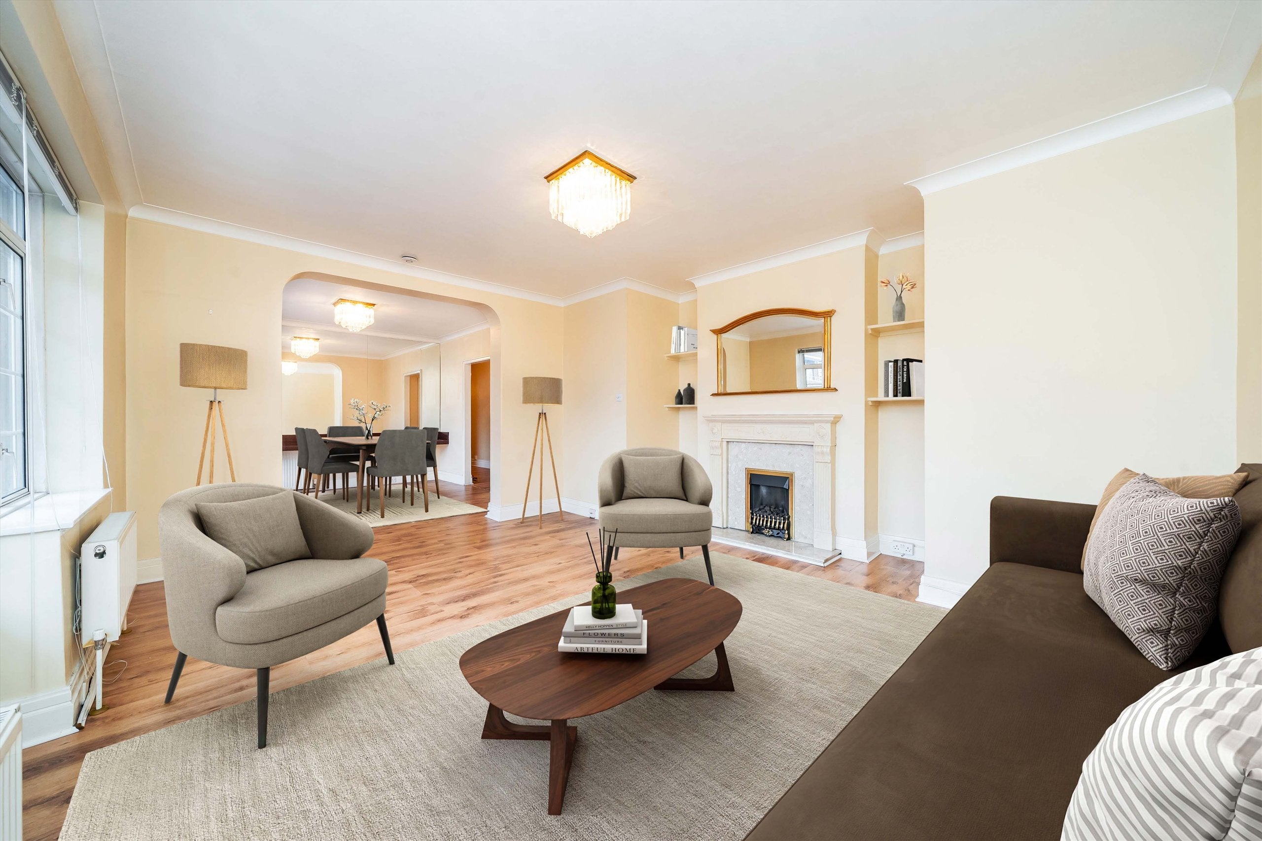 Flat Gliddon Road in Greater London