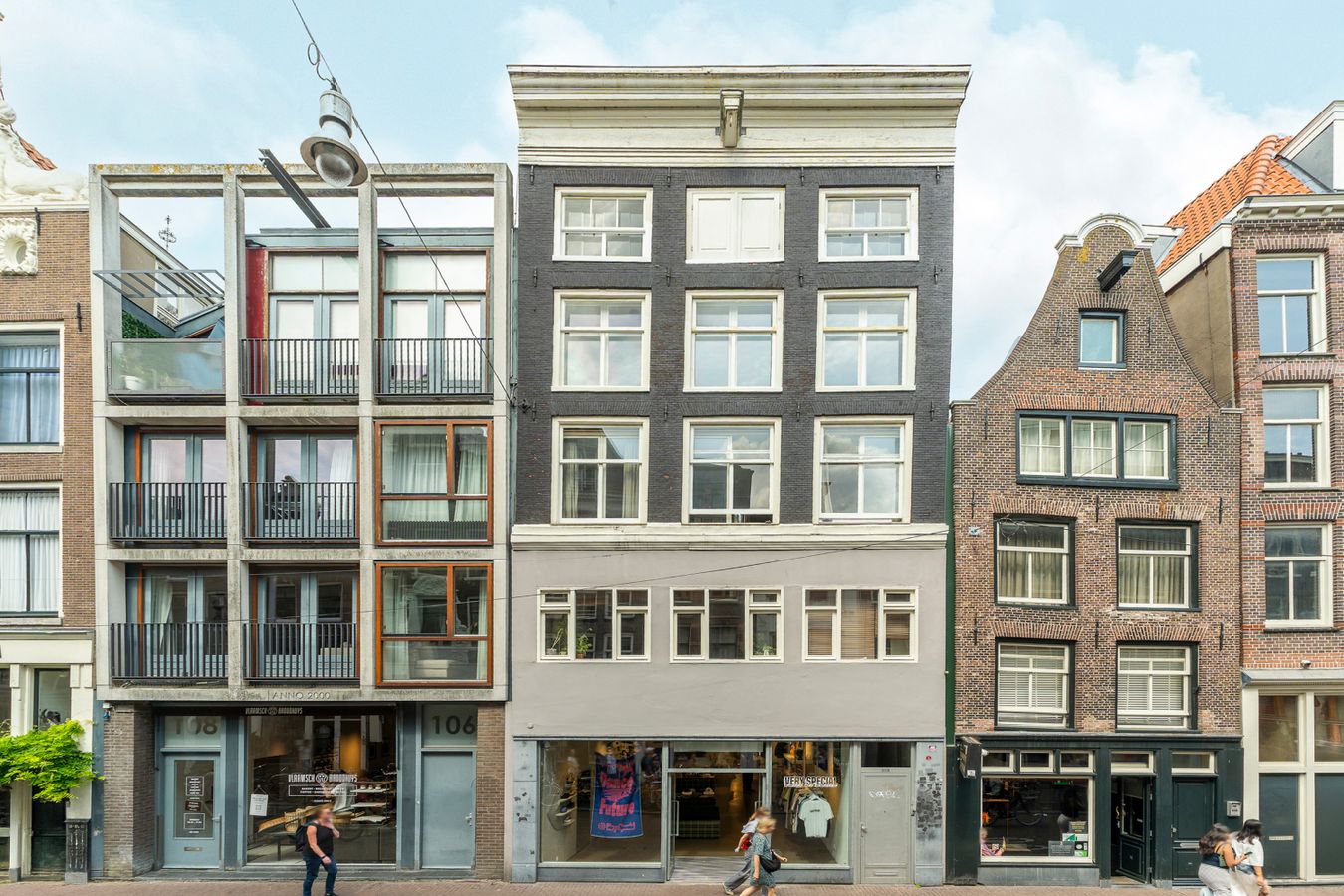 Appartement Haarlemmerstraat in Amsterdam
