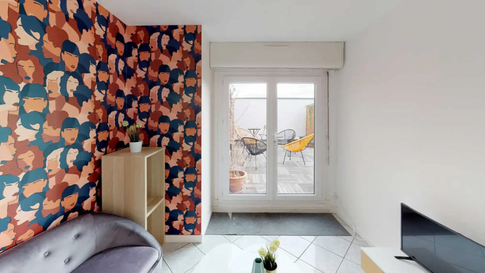 Chambre Square Georges Pernoud à Nanterre