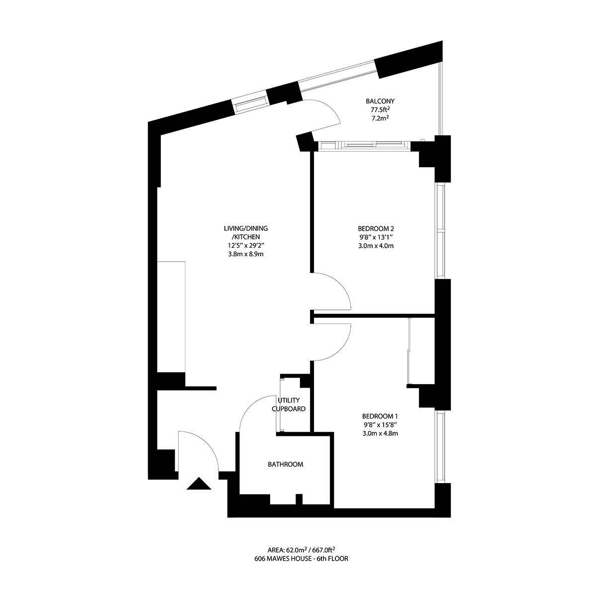 Flat New Kent Road in Greater London