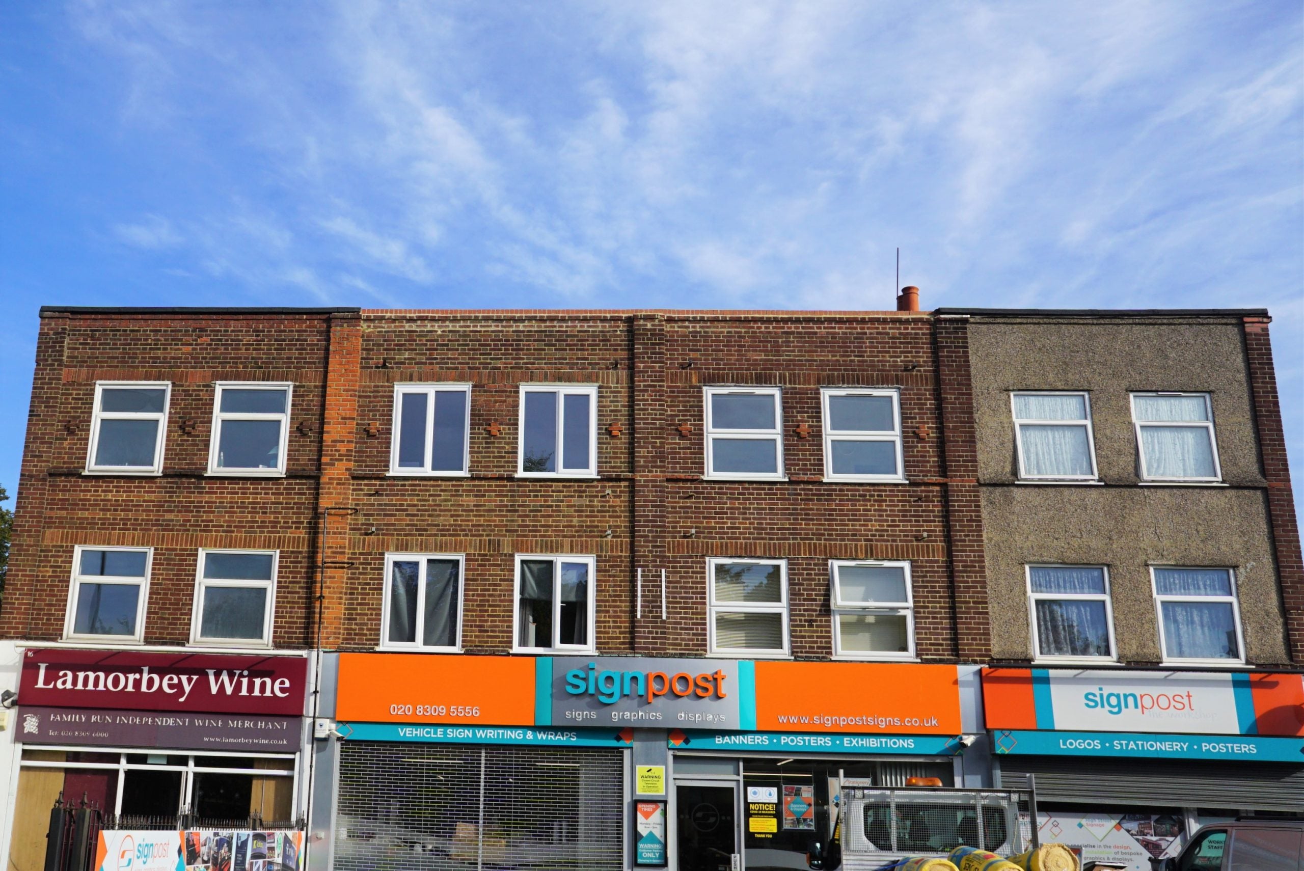Flat Manor Road in London