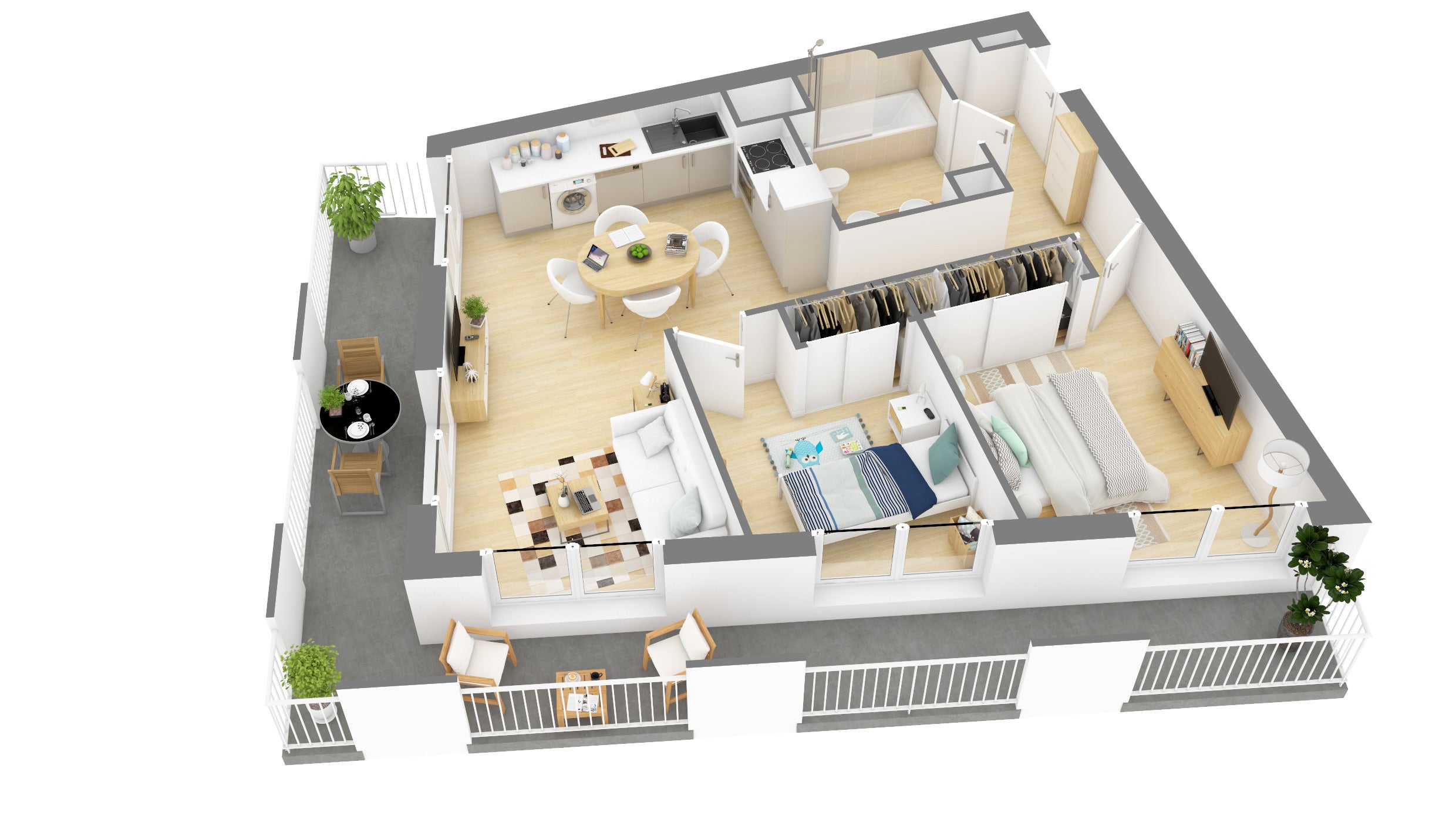 Flat Rue Michel Favreau in Bordeaux