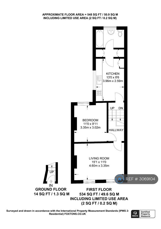 Flat Burchell Road in Greater London