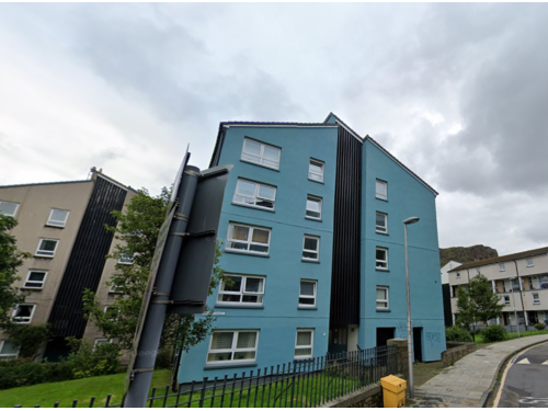 Flat Viewcraig Street in Edinburgh