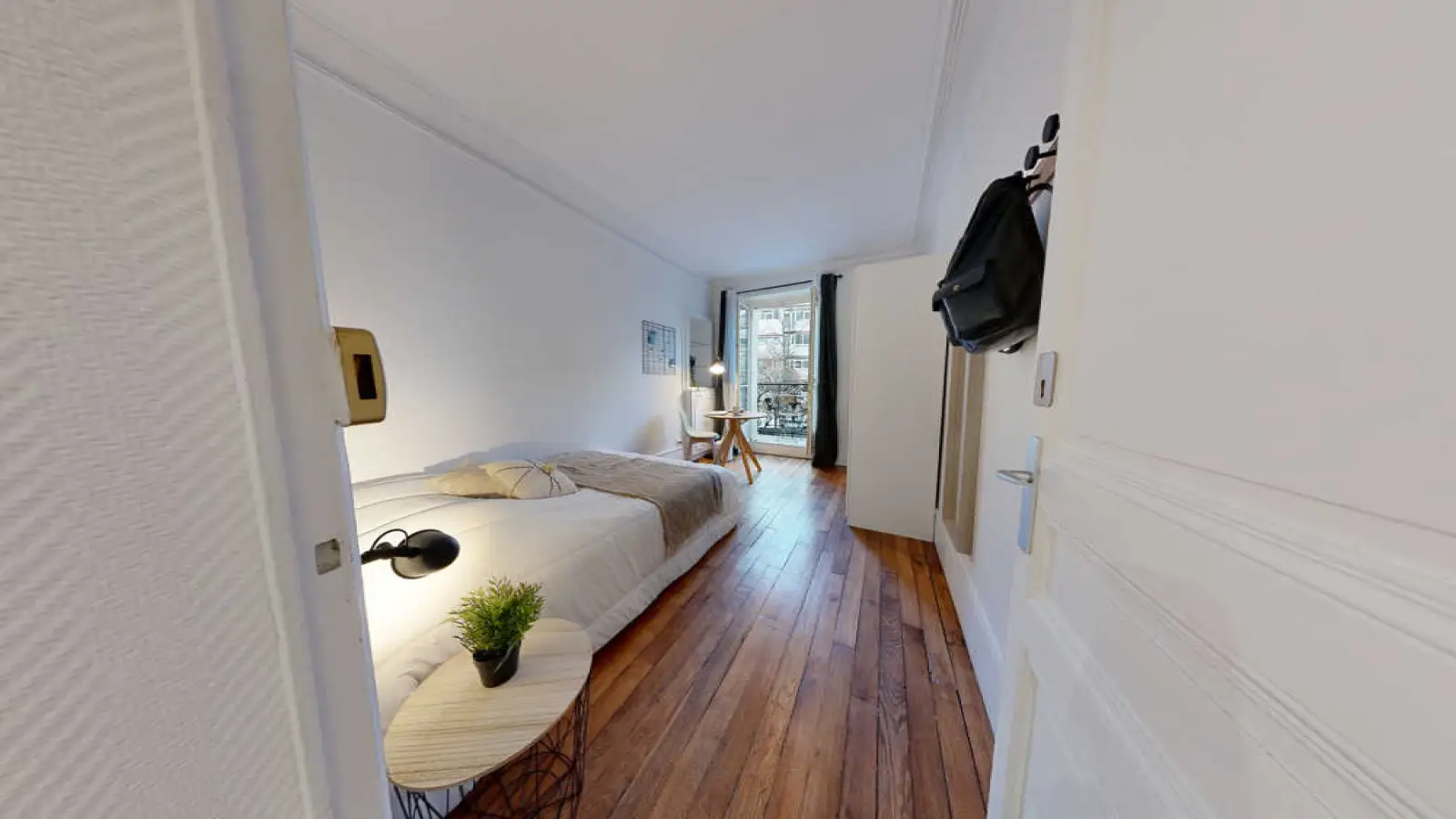 Chambre Rue des Cloÿs à Paris