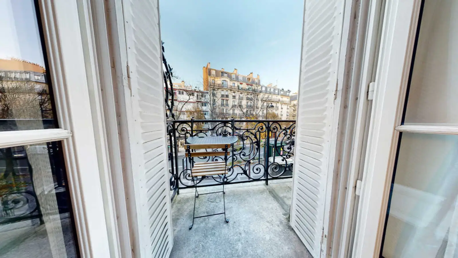 Chambre Rue des Cloÿs à Paris