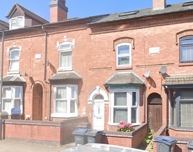 Flat Edward Road in Birmingham