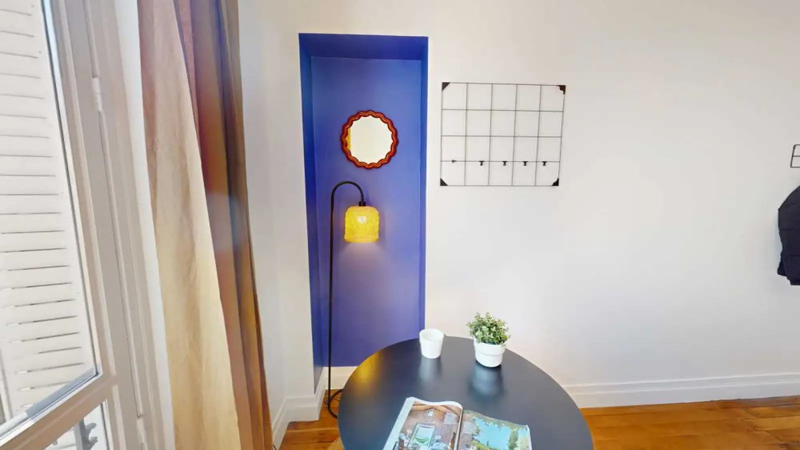 Chambre Rue Ampère à Paris