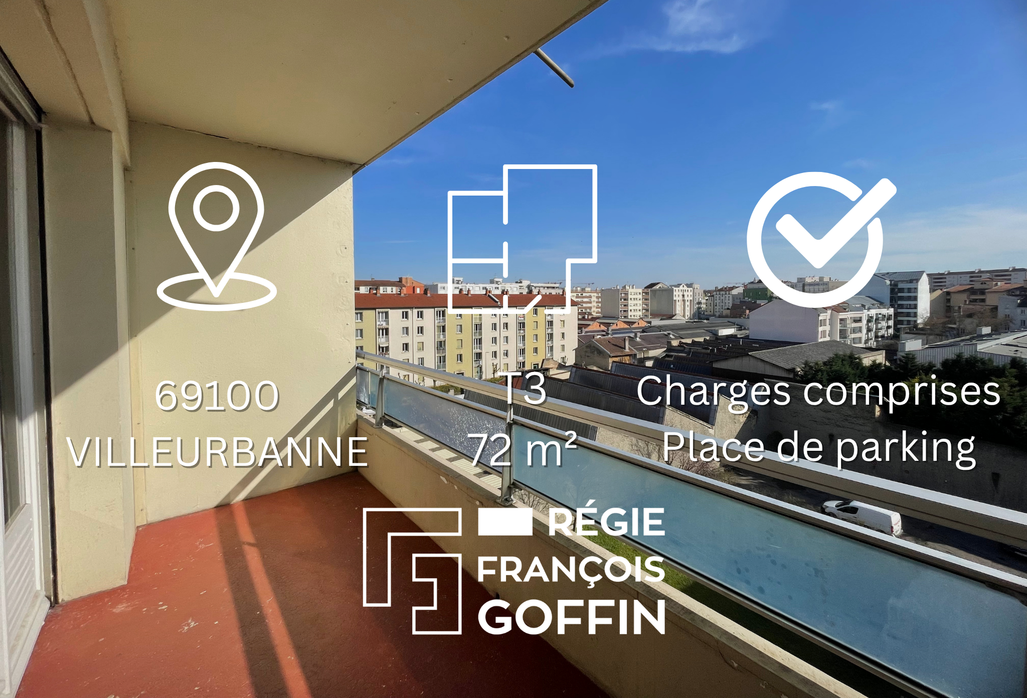 Appartement Rue du 4 Août 1789 à Villeurbanne
