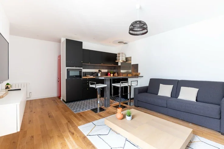 Flat Rue d'Oslo in Paris