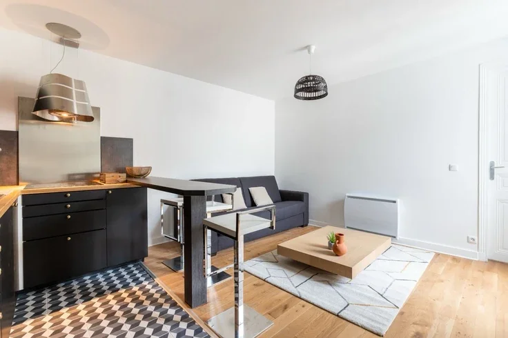 Flat Rue d'Oslo in Paris