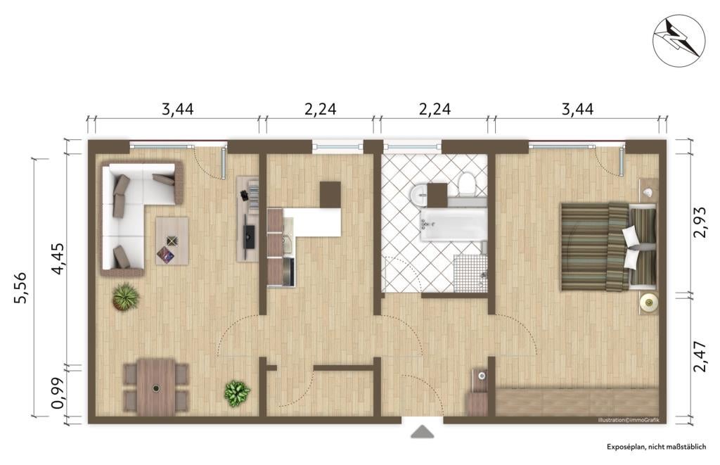Wohnung Bautzener Allee in Hoyerswerda