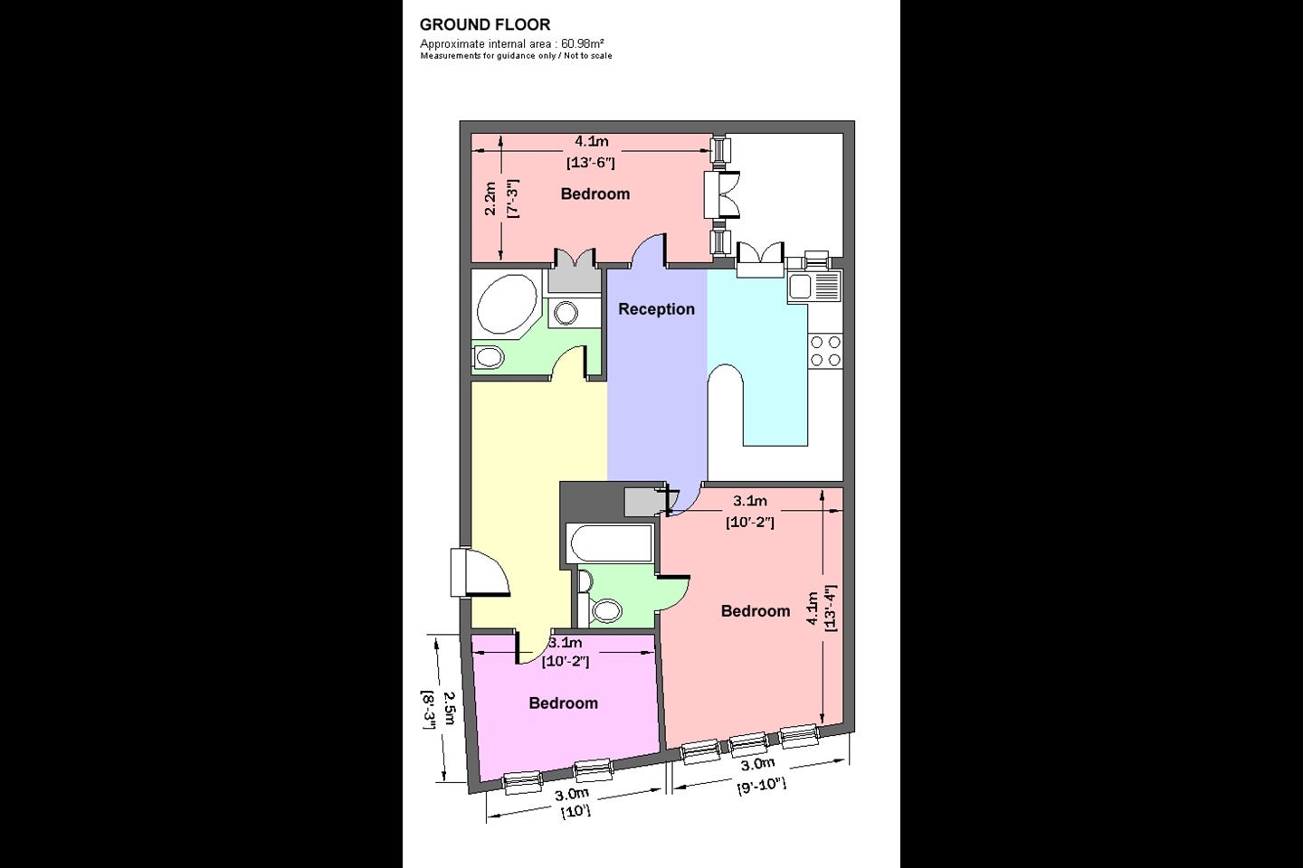 Flat Camberwell Grove in Greater London