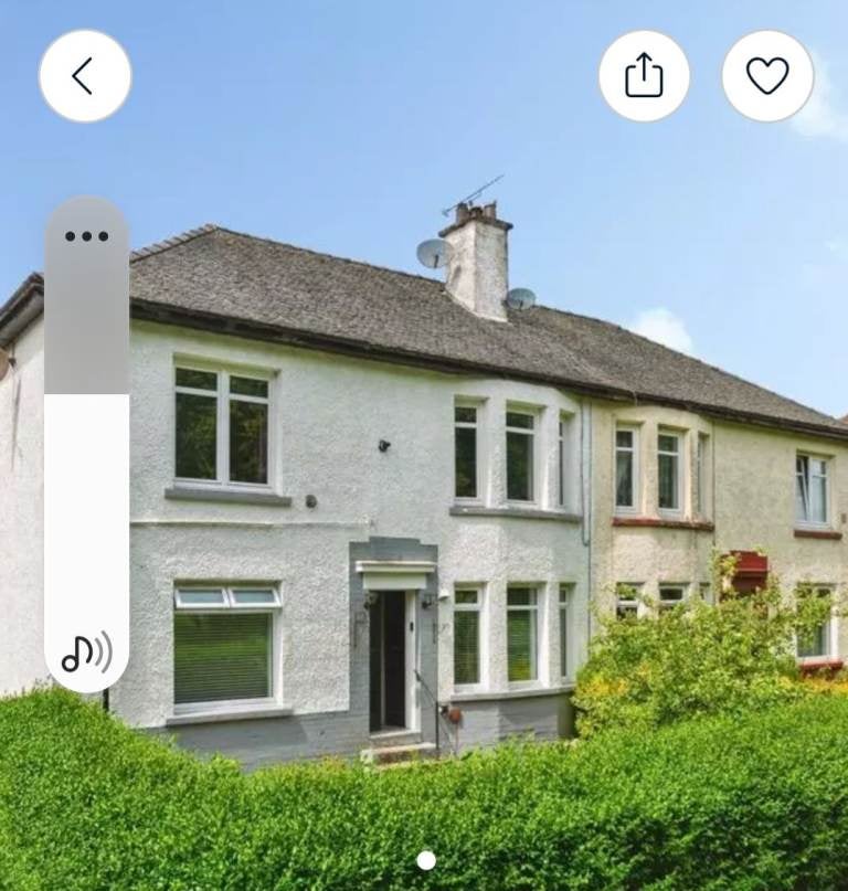 Flat Tabard Road in Glasgow