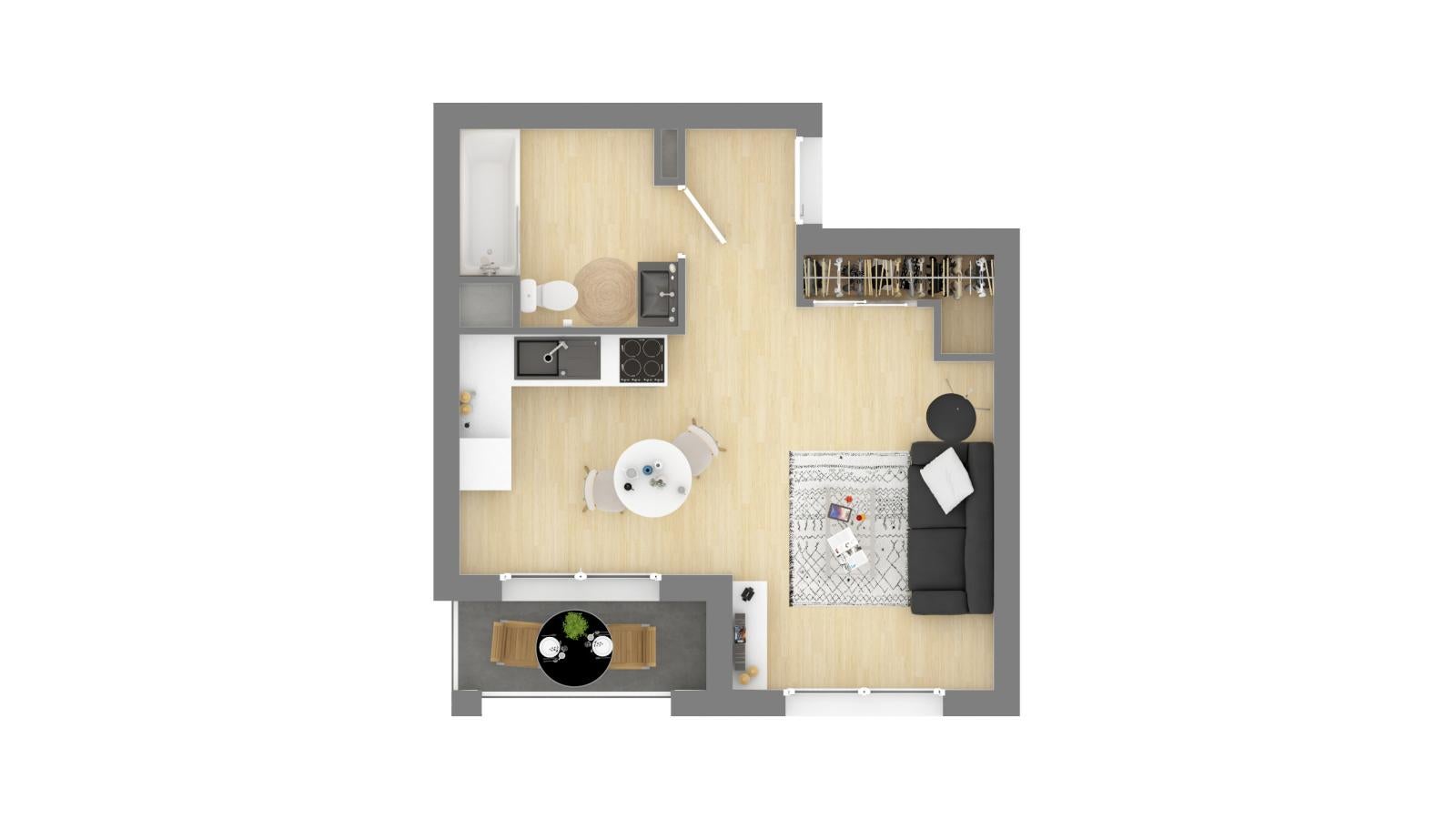 Appartement Quai de Paludate à Bordeaux