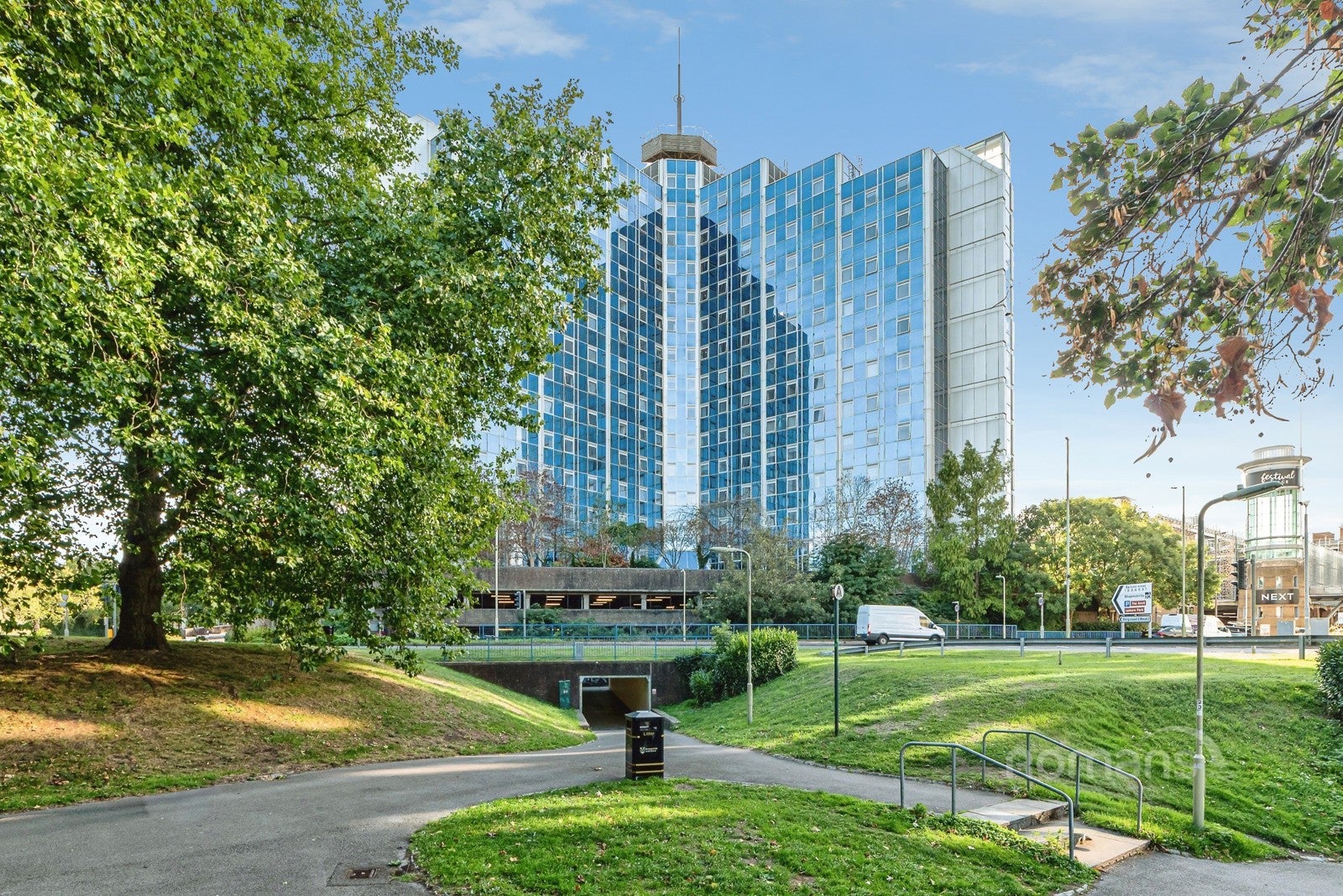 Flat Churchill Way in Basingstoke and Deane