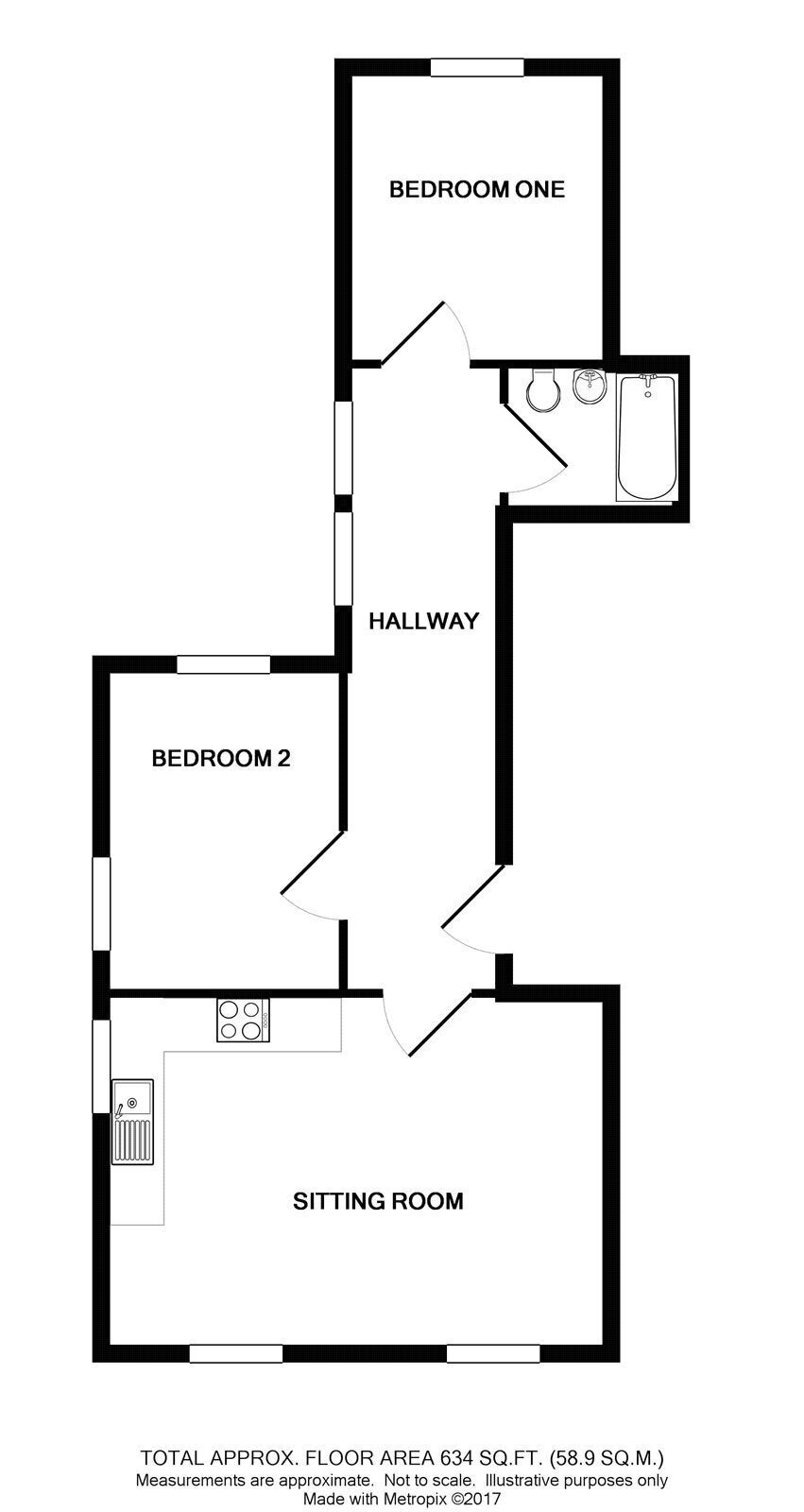 Flat Billetfield in Taunton