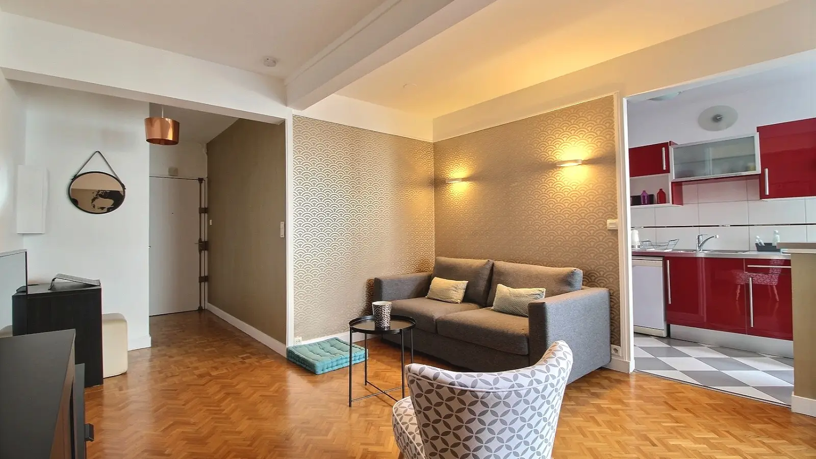 Flat Rue Castagnary in Paris