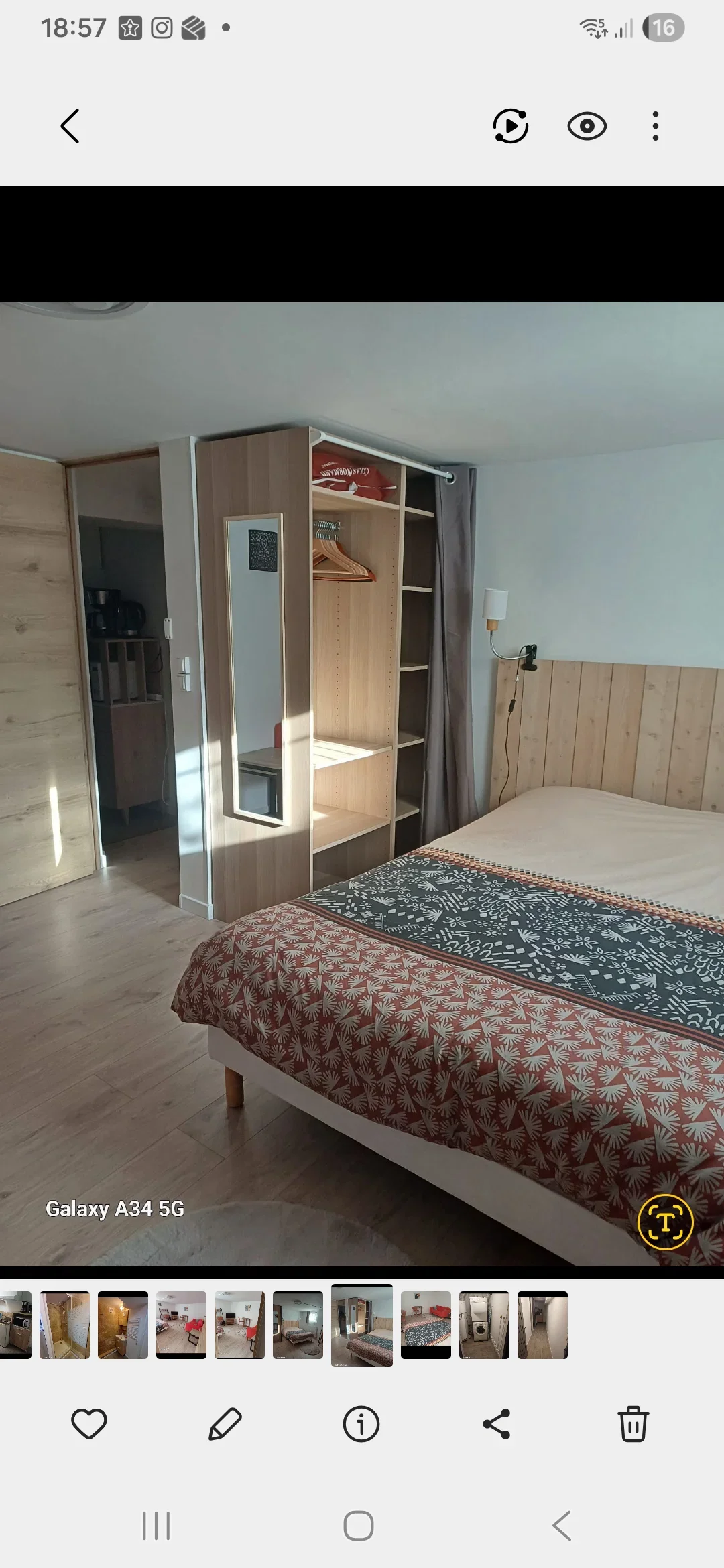 Chambre Rue Pasteur à Massy
