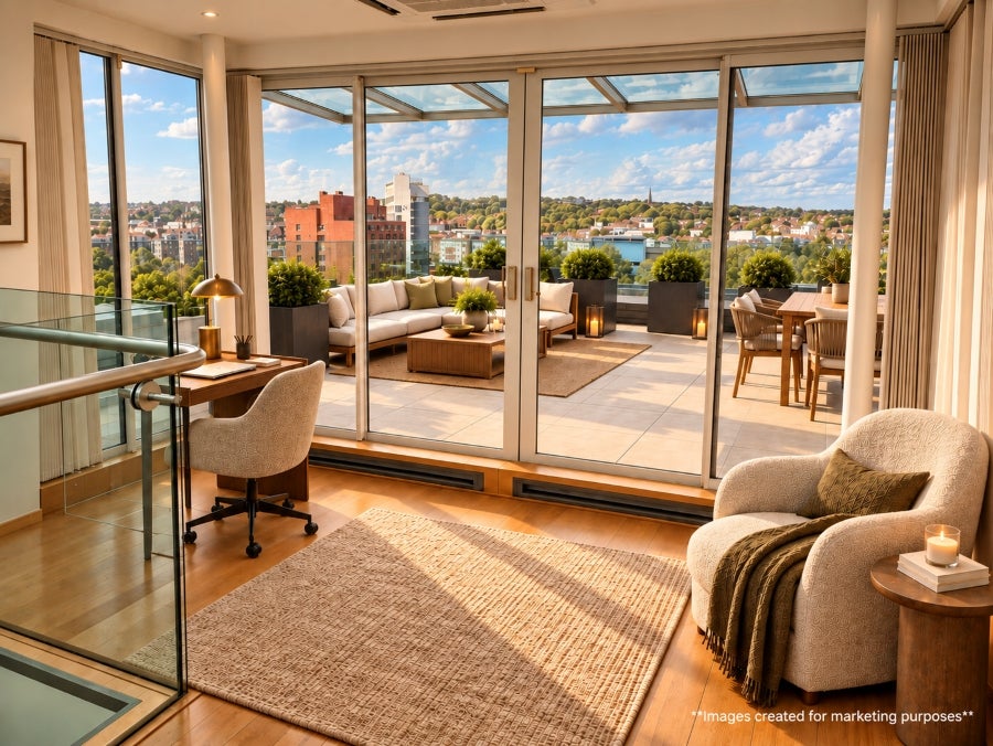 Flat Boydell Court in Greater London
