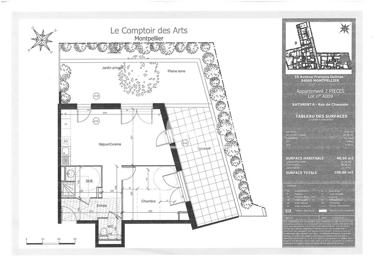 Appartement Avenue François Delmas à Montpellier