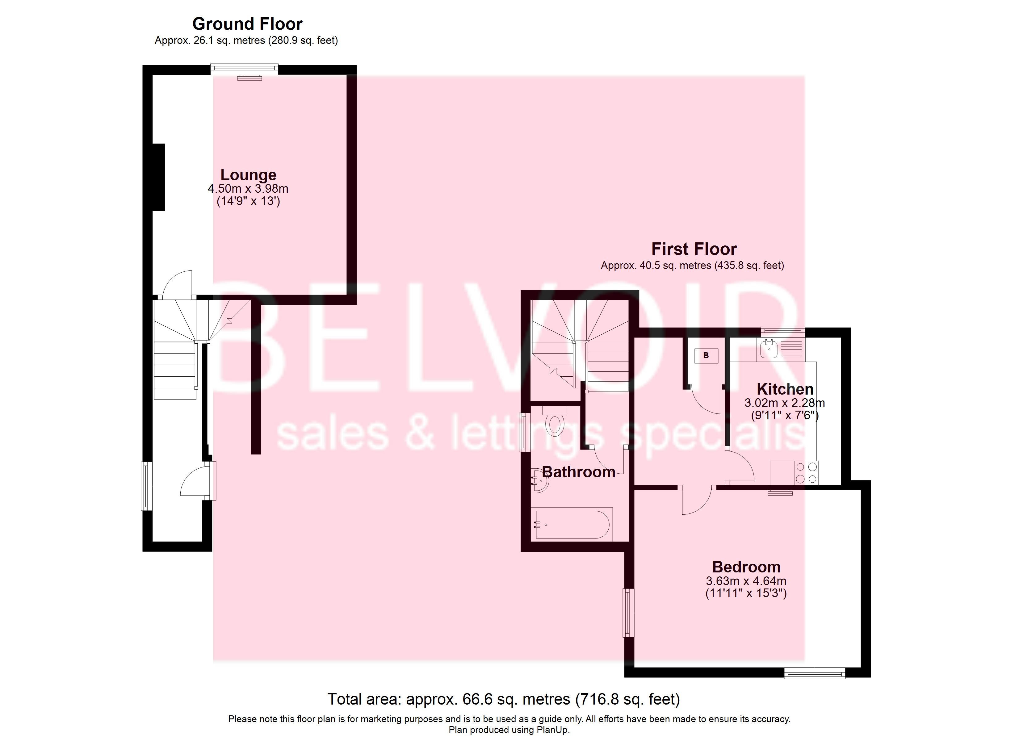 Flat Malvern Place in Cheltenham