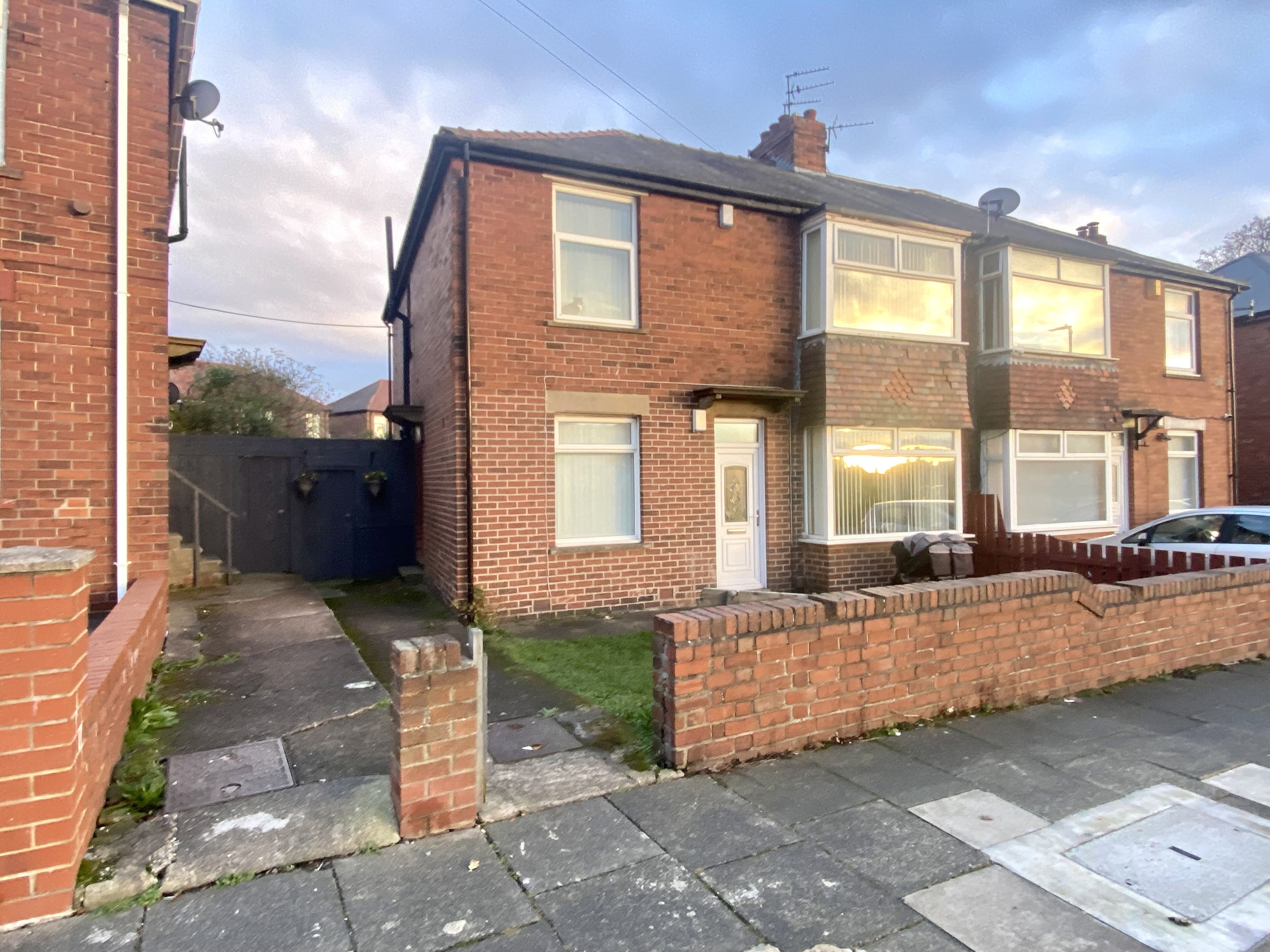 Flat Biddlestone Crescent in North Tyneside