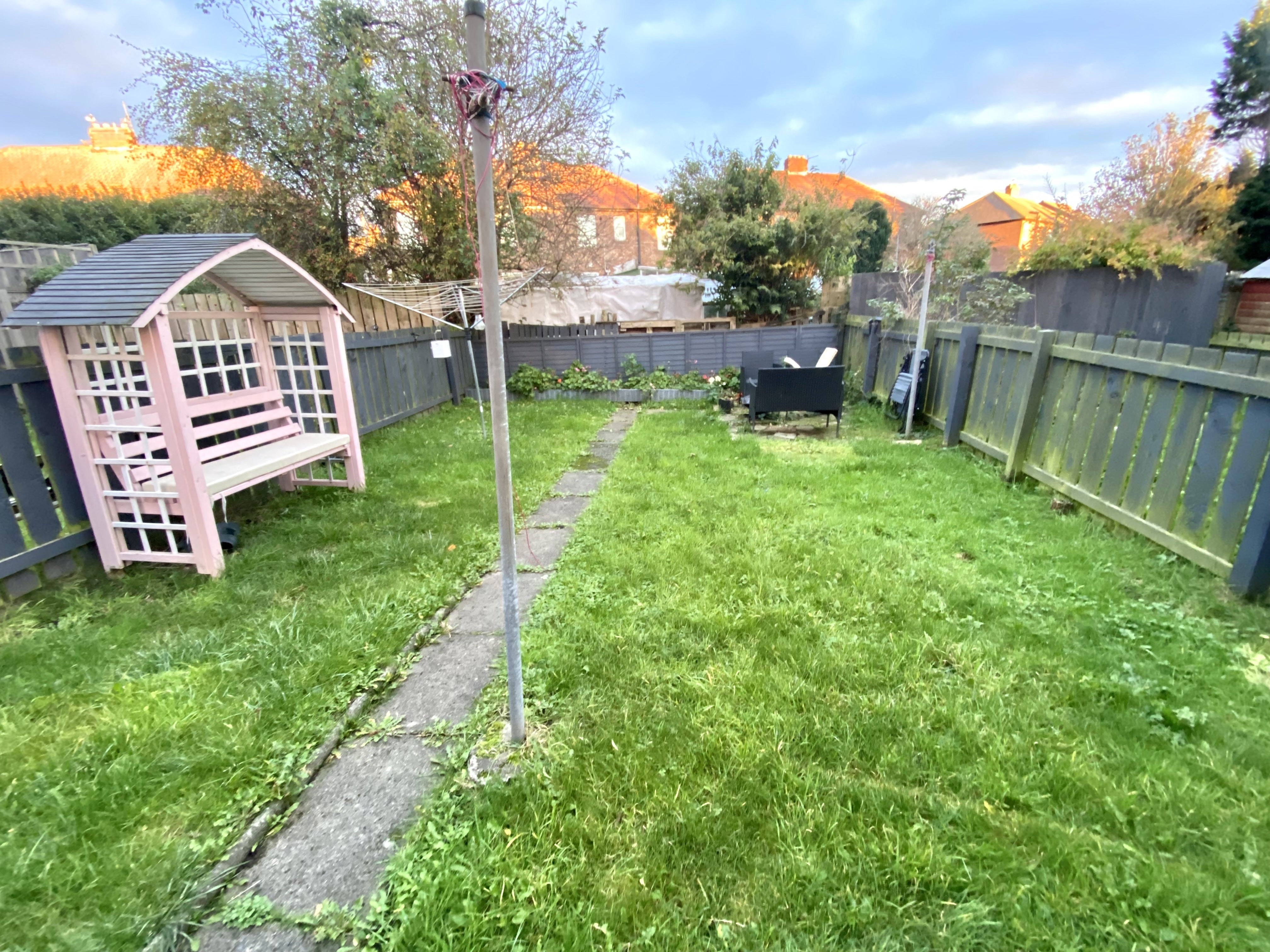 Flat Biddlestone Crescent in North Tyneside