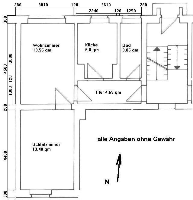Wohnung Herweghstraße in Braunsbedra