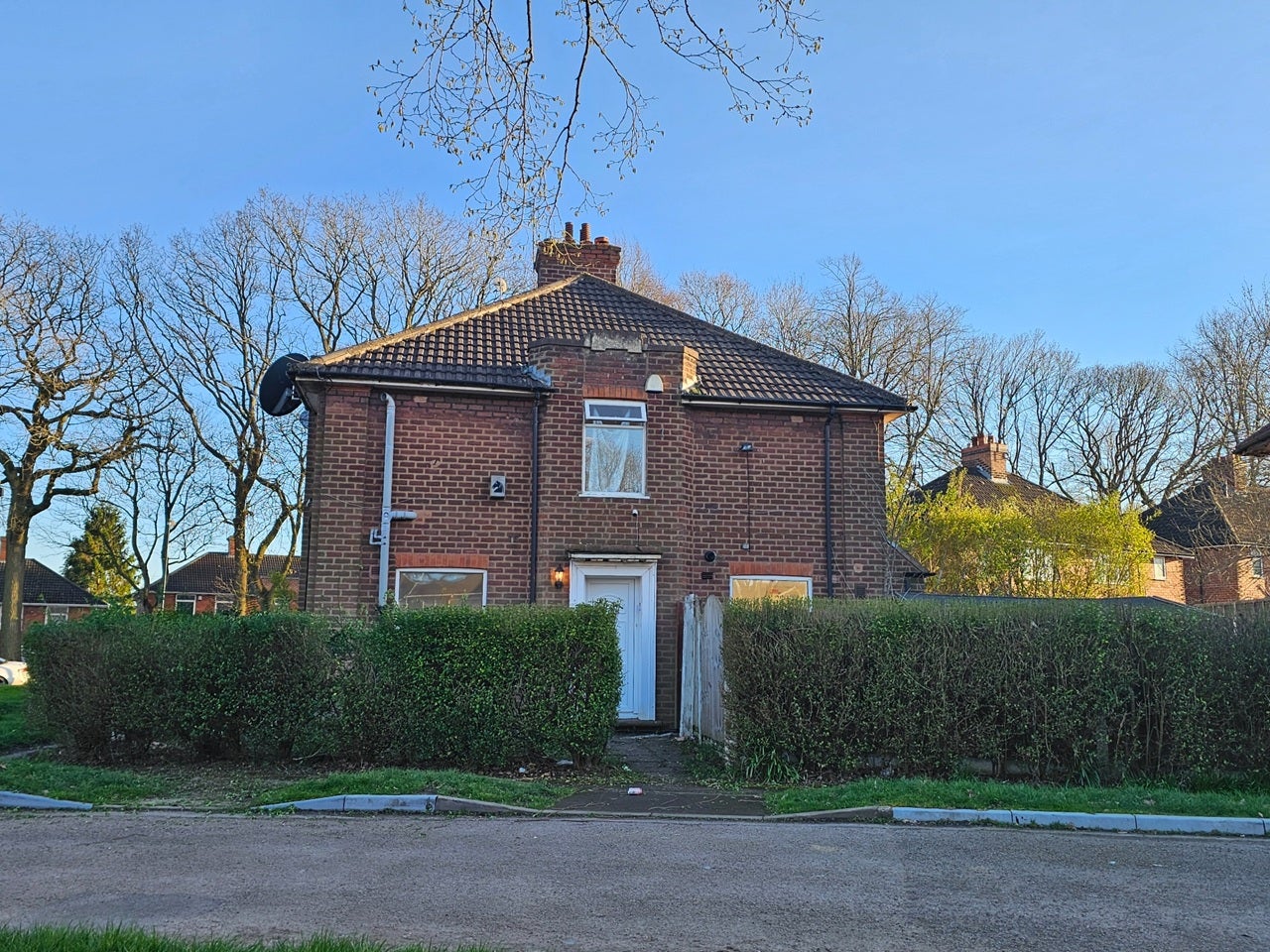 House Weoley Castle Road in Birmingham