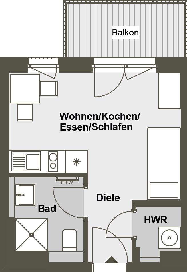 Wohnung Am Tierpark in Berlin