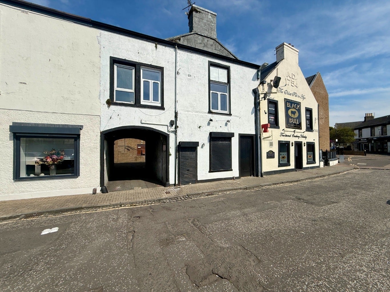 Flat River Street in Ayr