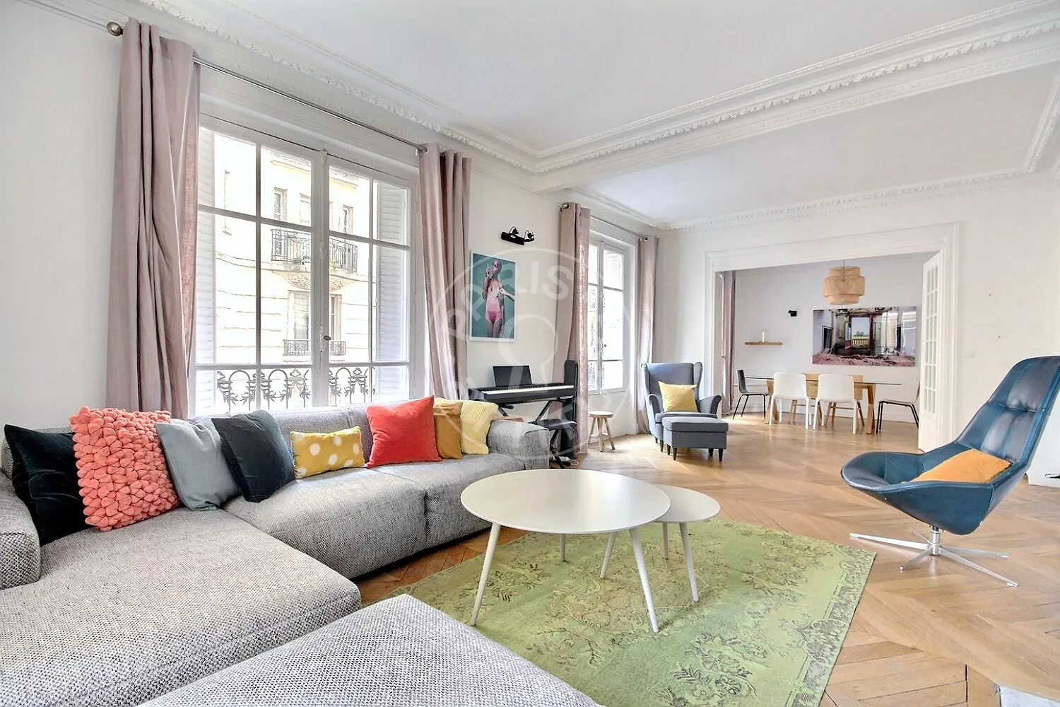 Flat Rue Eugène Manuel in Paris
