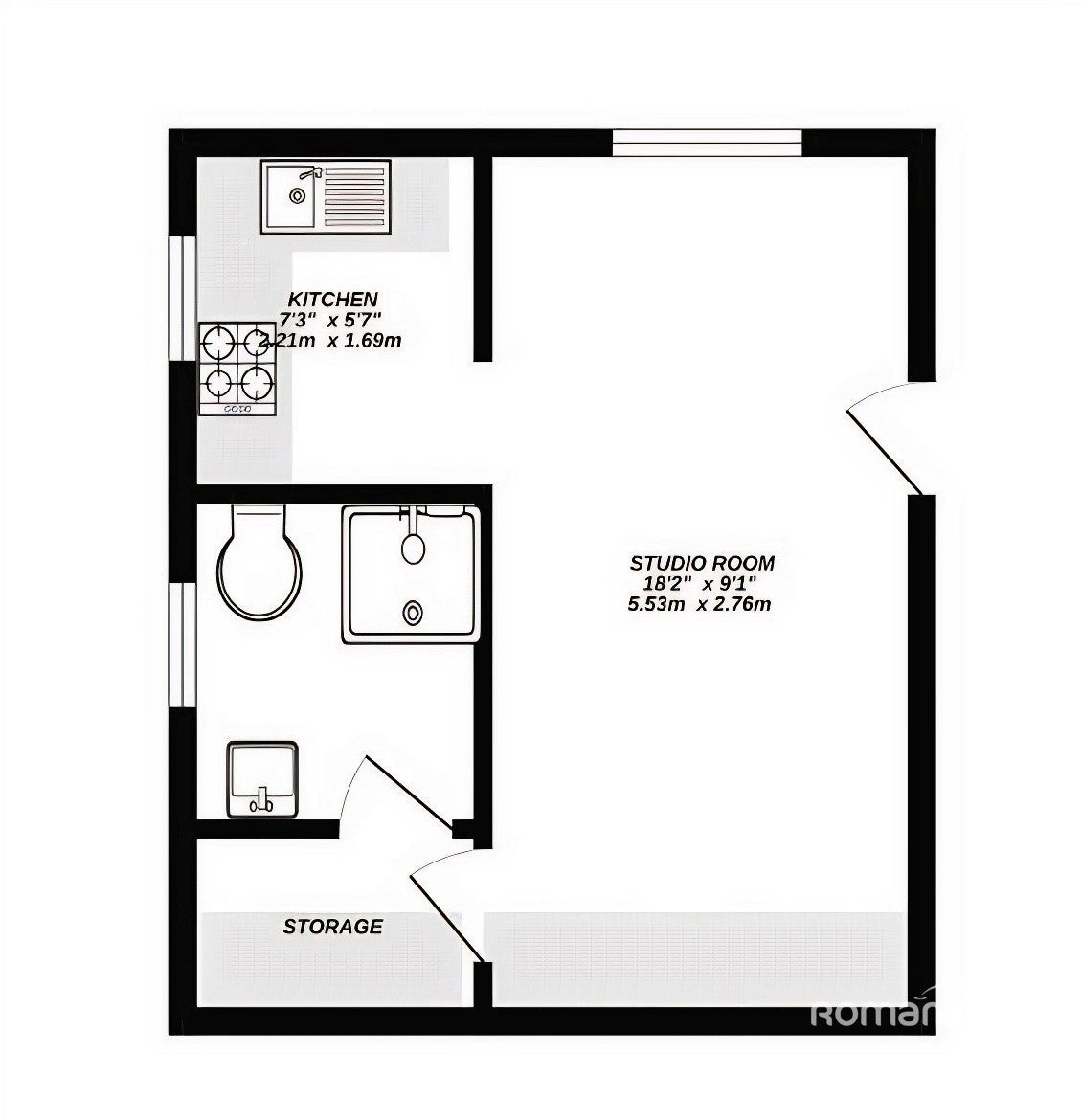 Flat Hambledon Close in London