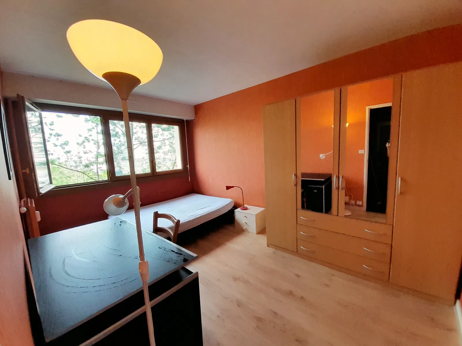 Chambre Boulevard d'Anjou à Rennes