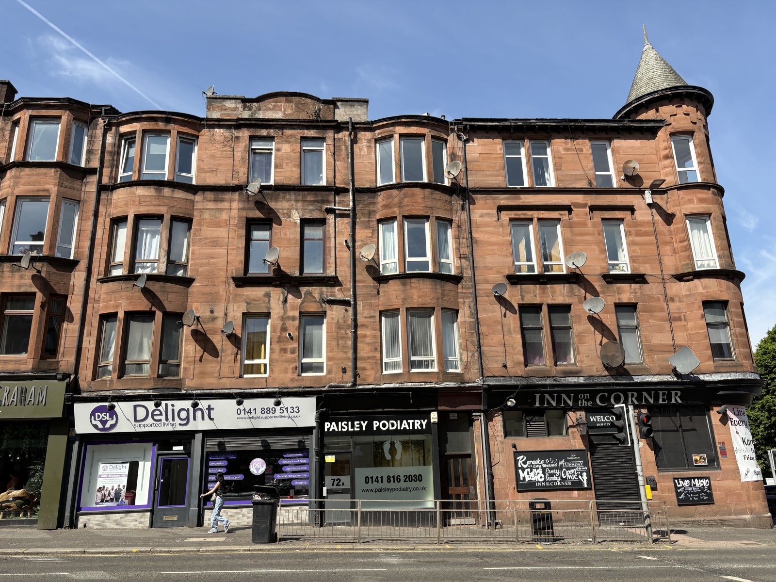 Flat Canal Street in Paisley