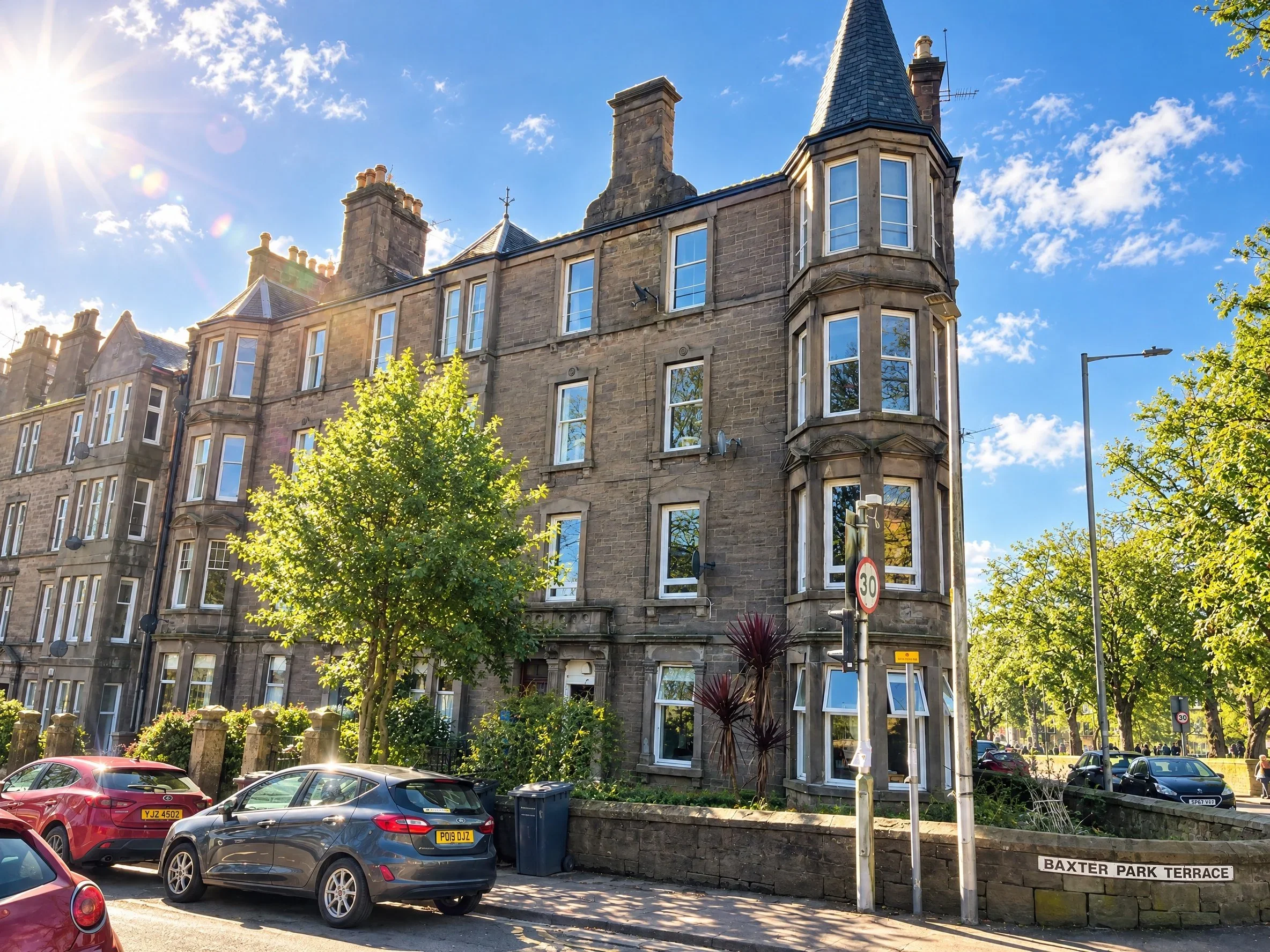 Flat Baxter Park Terrace in Dundee
