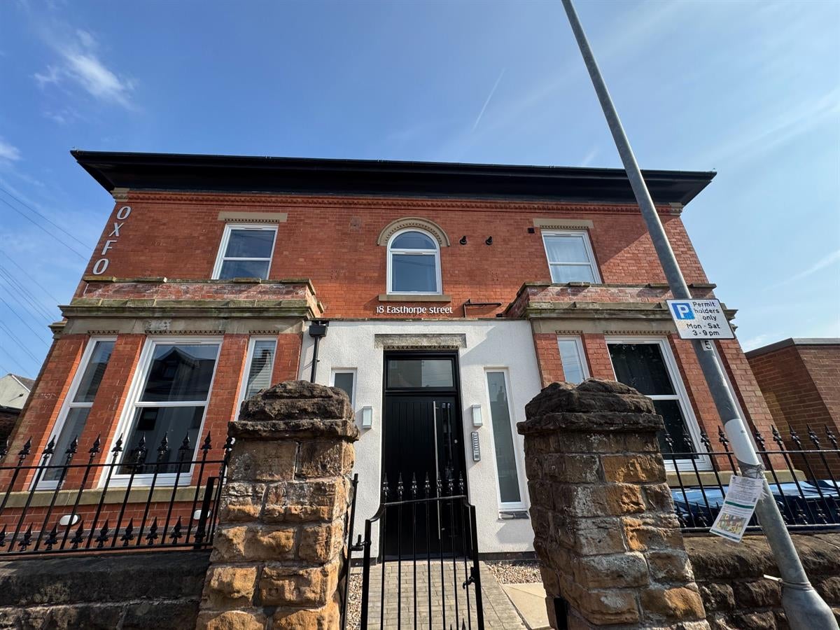 Flat Easthorpe Street in Nottingham