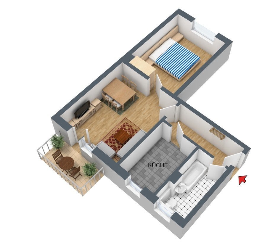Wohnung Murgweg in Merseburg