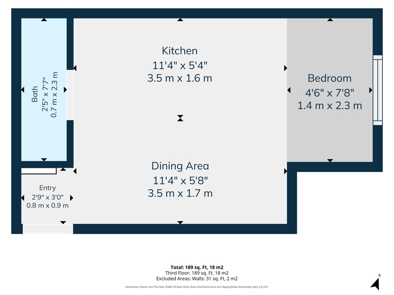 Flat Clanricarde Gardens in Greater London