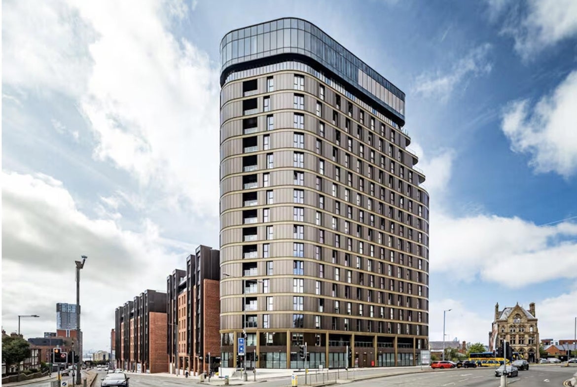 Flat Greenland Street in Liverpool