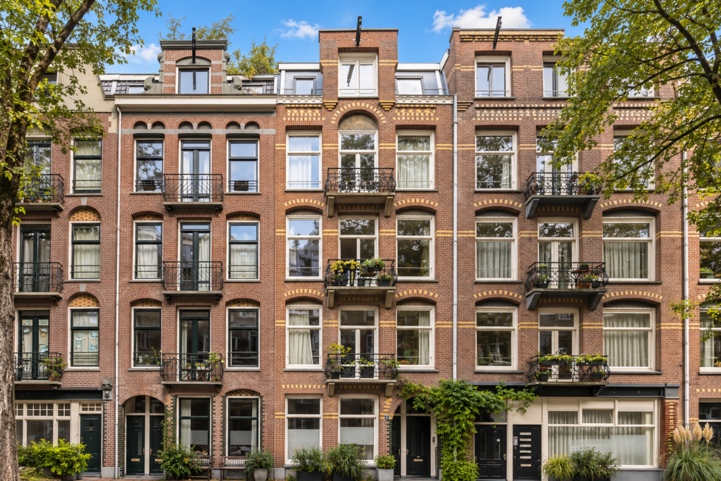 Appartement Bankastraat in Amsterdam